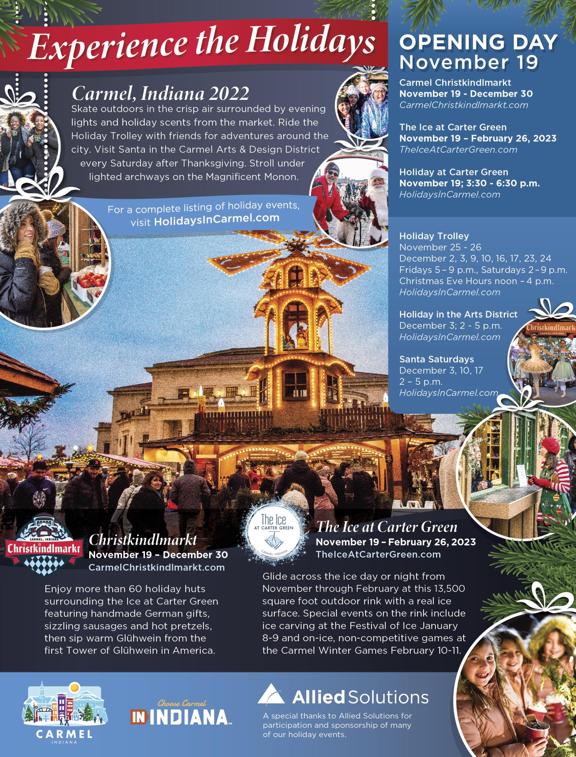 11.17.22 Christkindlmarkt and Ice at Carter Green Opening Day