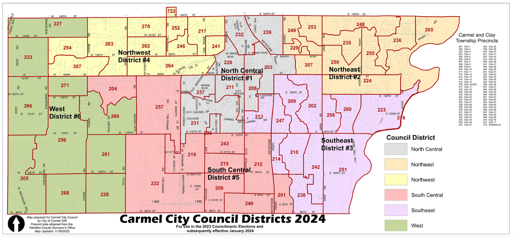 2024 Council Districts