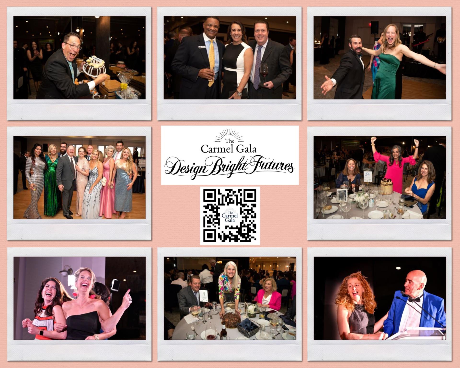Carmel Gala Collage w QR Code