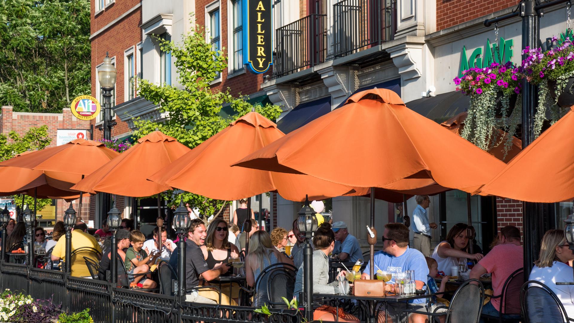Carmel, Indiana outdoor dining
