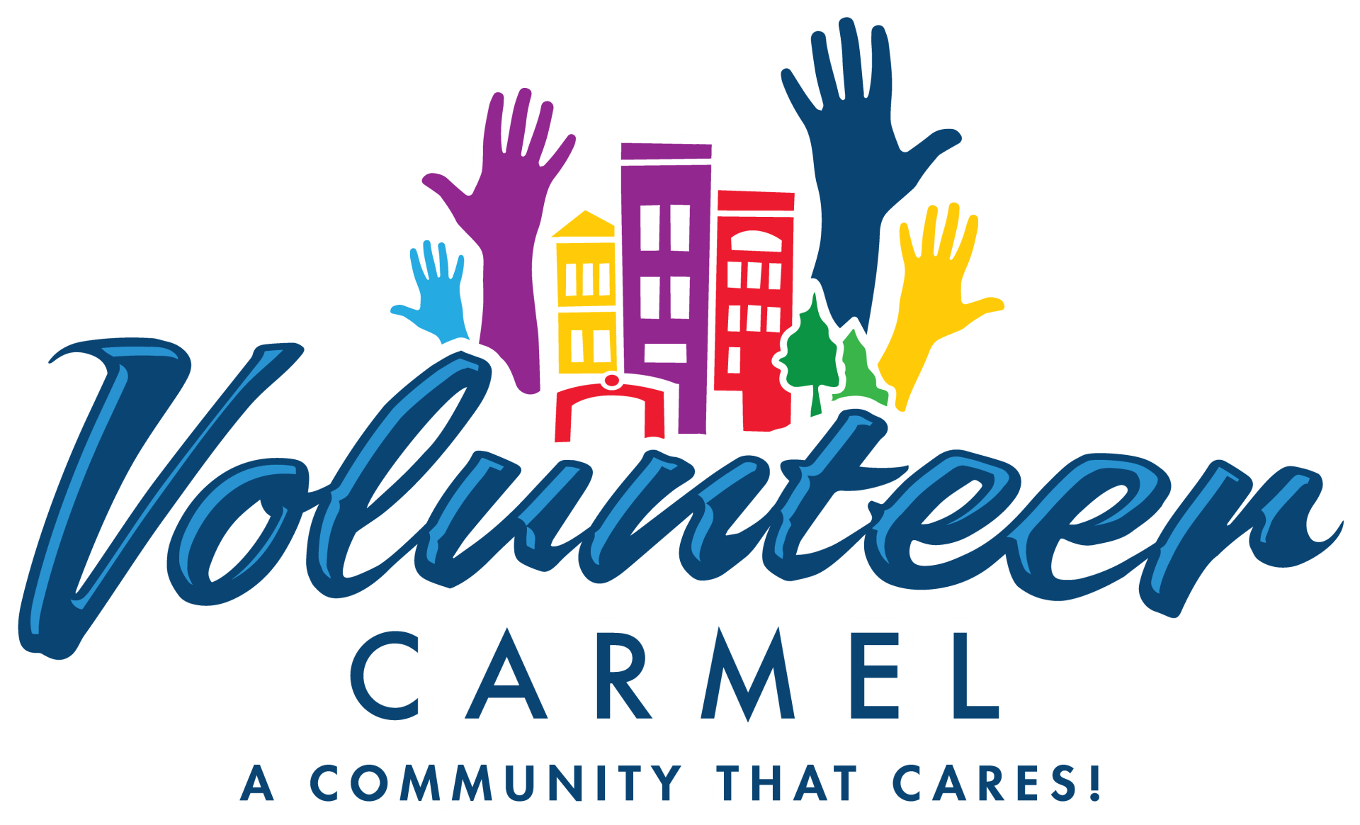 Volunteer Carmel color logo