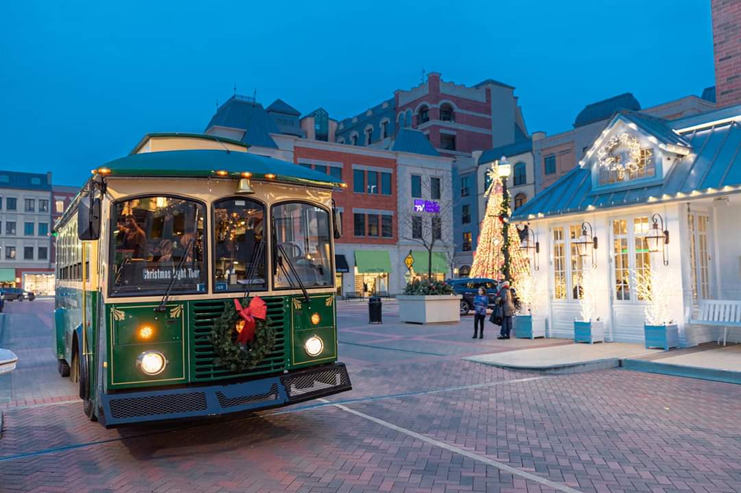 Holiday Trolley at Carmel City Center